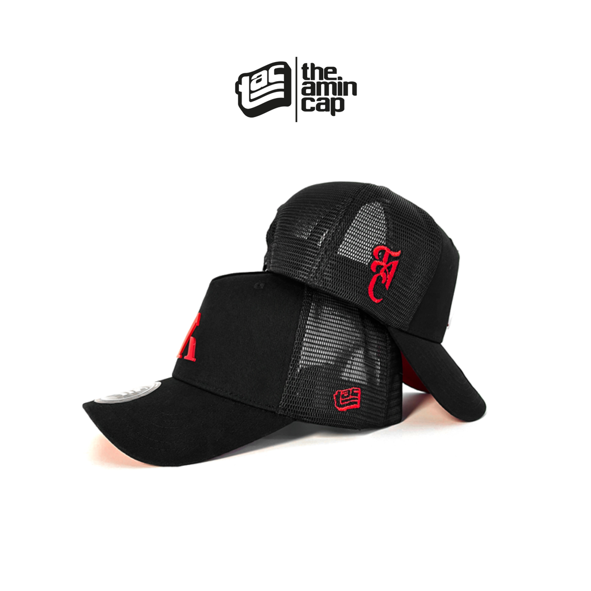 Trucker Red Metal
