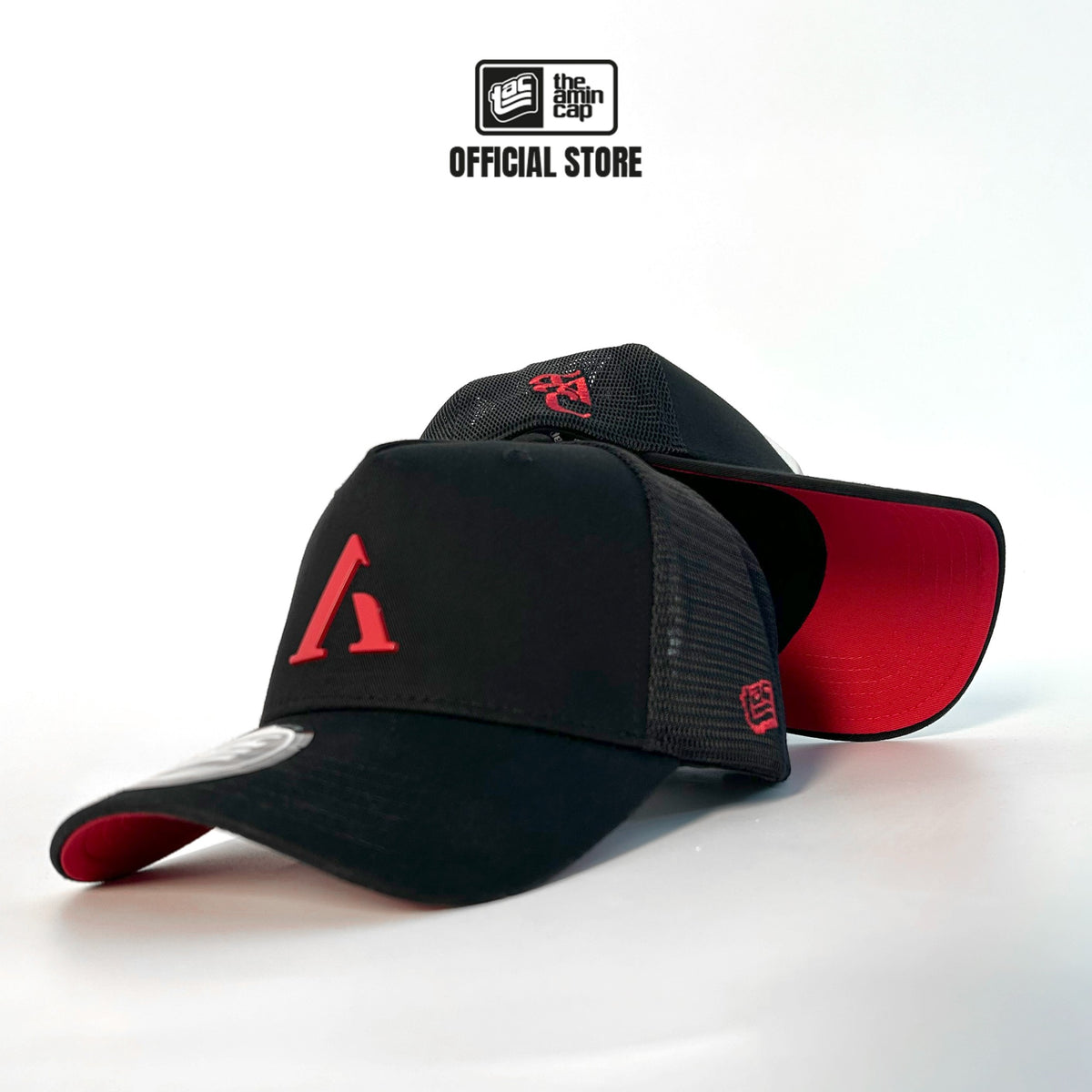Trucker Red Metal