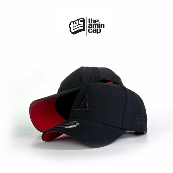 A Frame Snapback Red Button