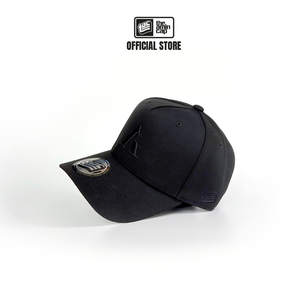 A Frame Snapback All Black