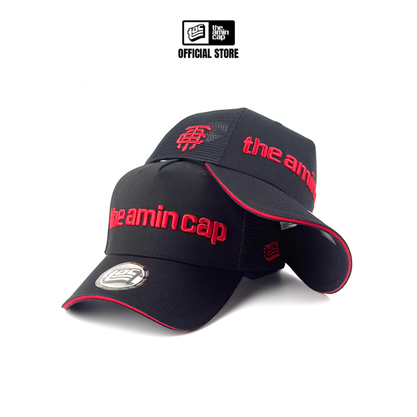 Trucker Black Red