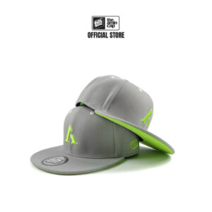 Round Brim Snapback Acid Lime